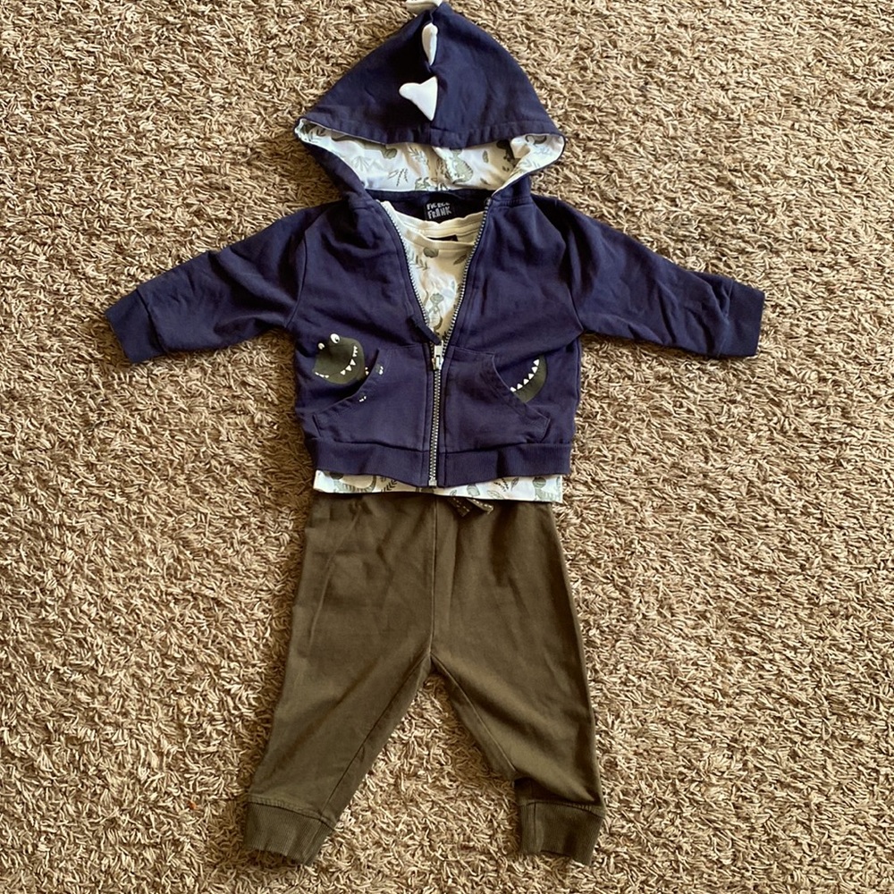 Fierce Frank Boy Dinosaur Set